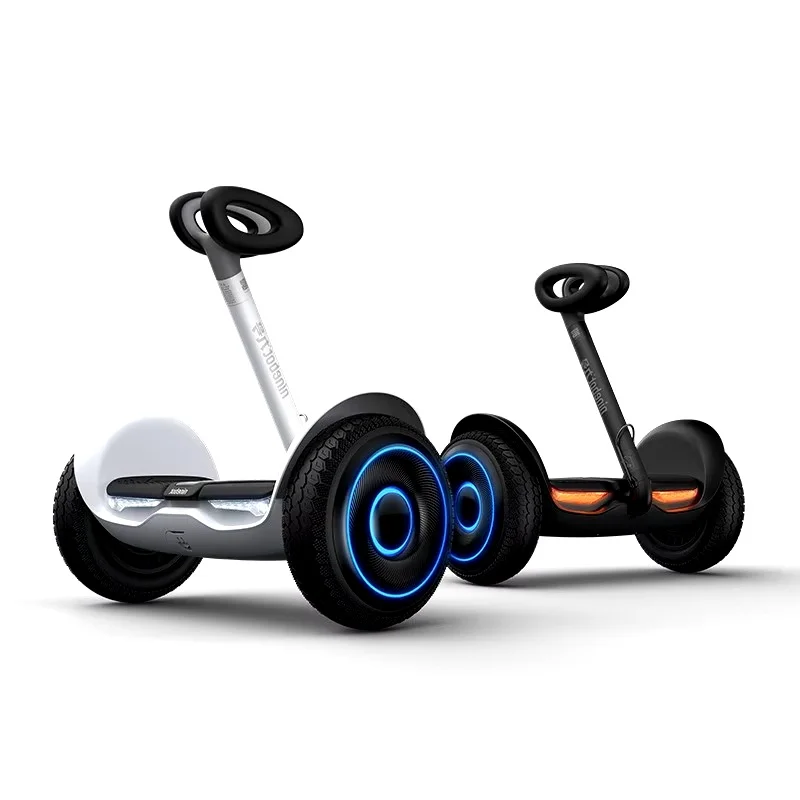 Модный самобалансирующийся электрический скутер Xiaomi Ninebot L6 со светодиодным светом портативный Двухколесный самокат детские электронные скутеры