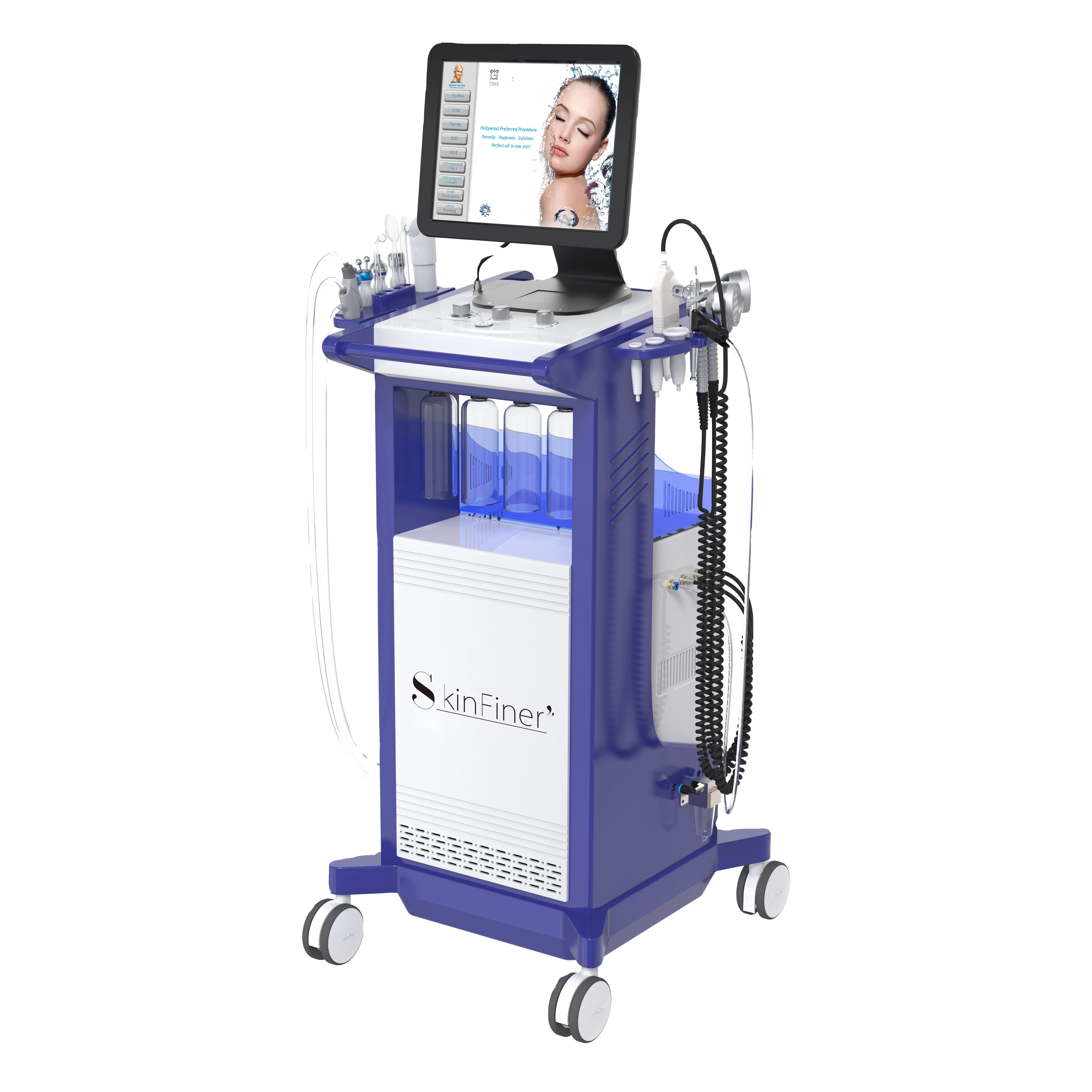 peel up oxygen hydra deep cleaning facial machine hydra microdermabrasion beauty machine