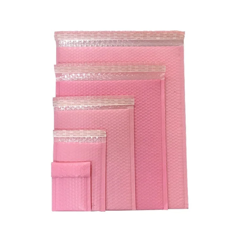 В наличии, разноразмерные экологически чистые полиэтиленовые пакеты для курьерской доставки, водонепроницаемые конверты из пузырчатой пленки, мягкие конверты