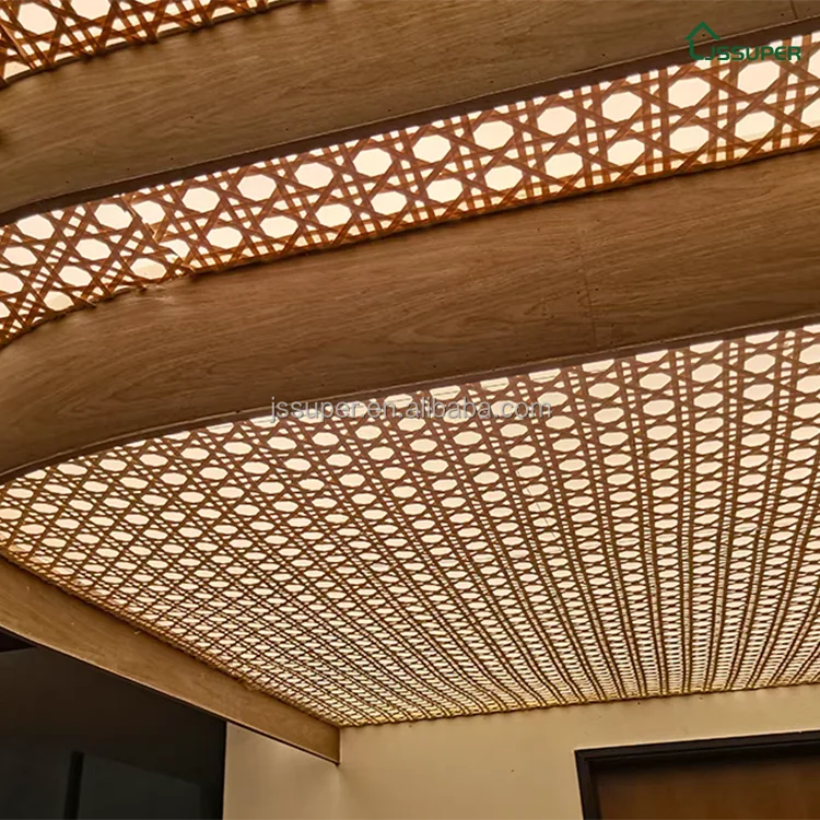 Wholesale Customized Bamboo Decor Bamboo Ceiling Panel Rattan Bamboo Cane Furniture