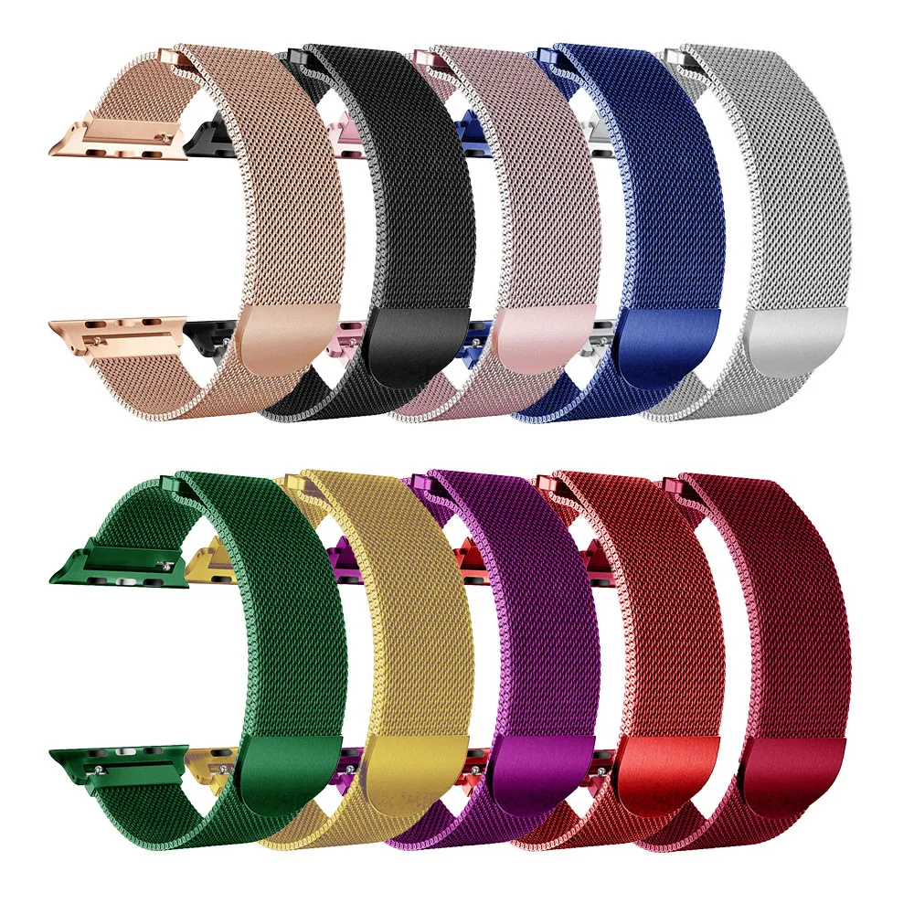  Ремешок «Миланская петля» для Apple watch Series 6 5 4 3 2 1 38 мм