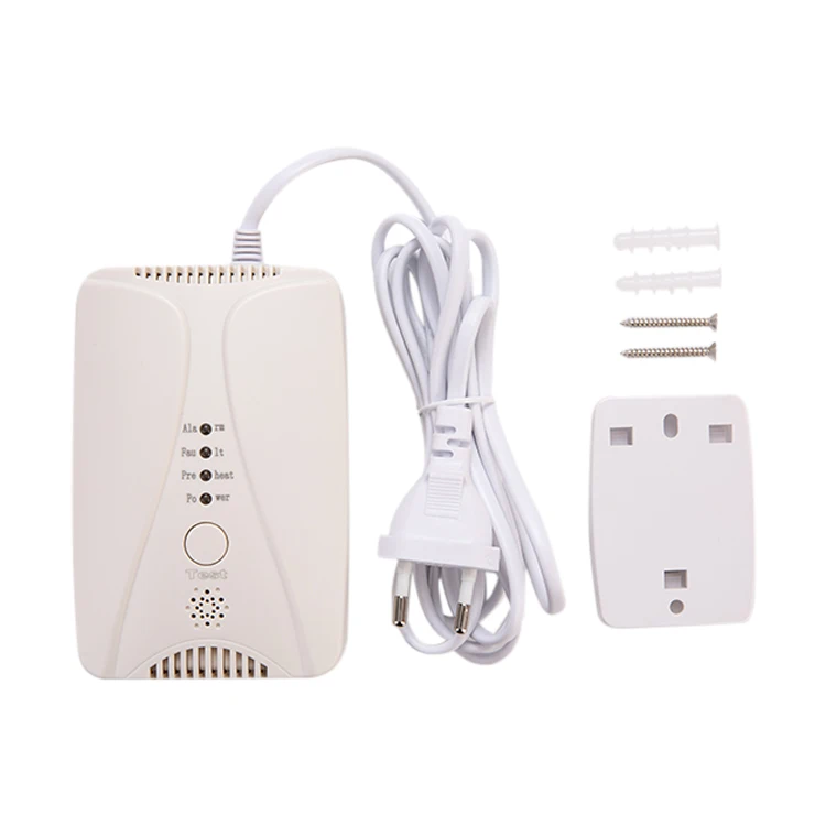 Home Dual Gas Leakage Detector LPG CH4 LEL Domestic Gas Detector