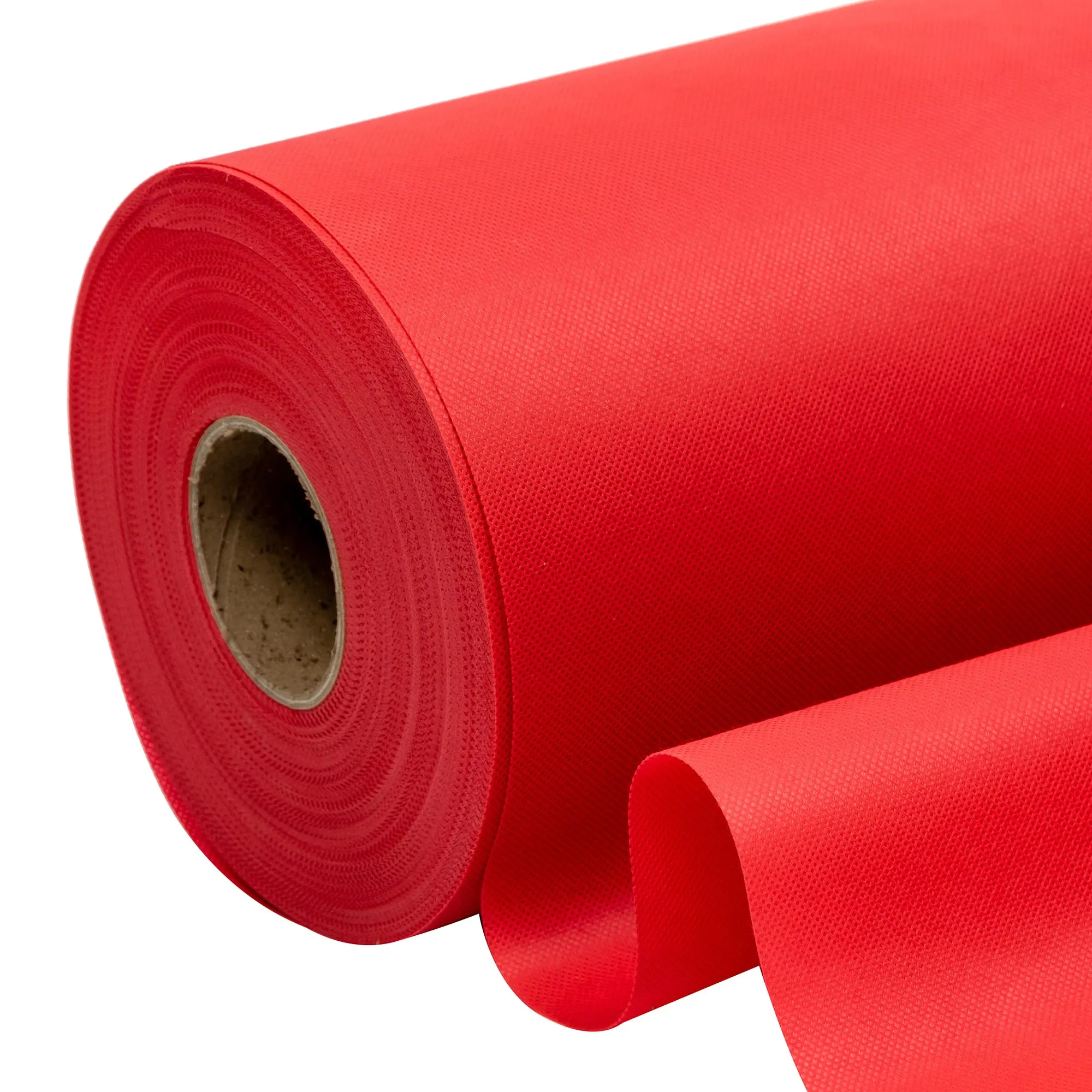 Красный экологически чистый нетканый материал, полипропилен, нетканый материал спанбонд для сумки для покупок