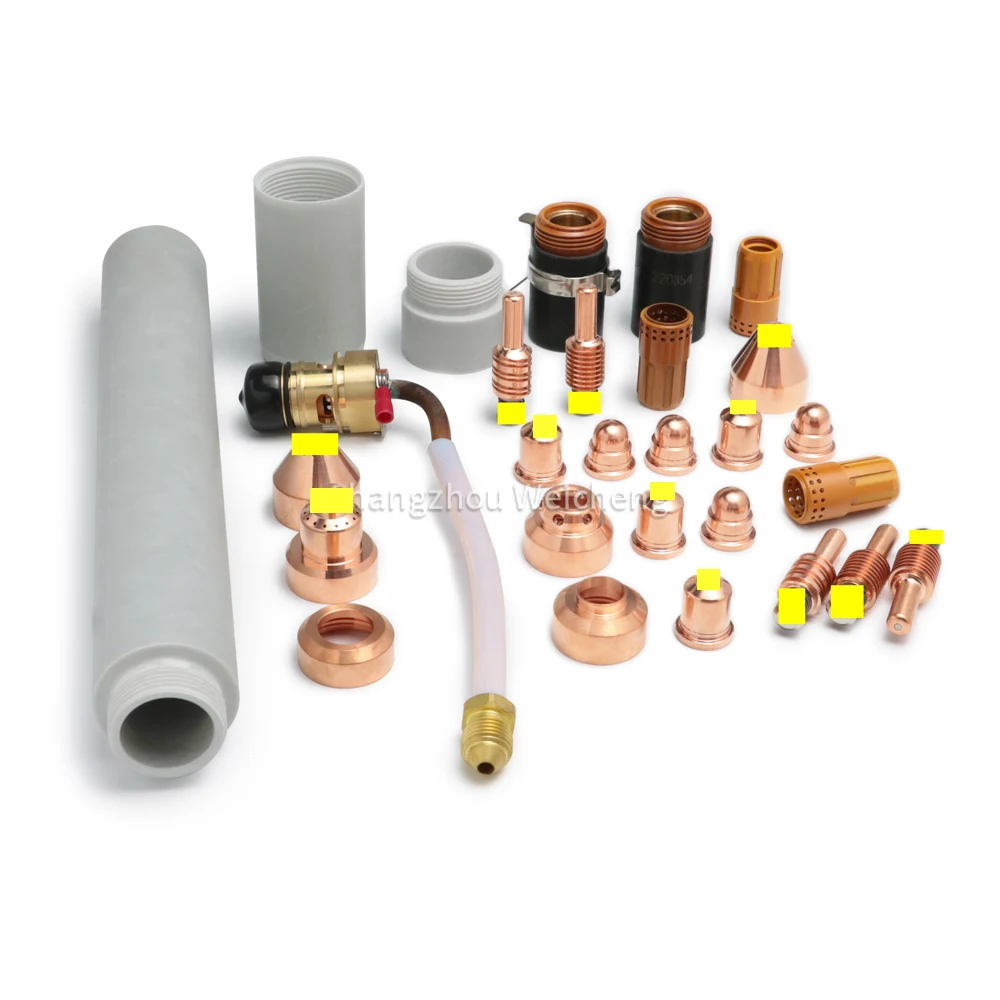 Plasma Cutting Conumable Electrode 220842 220777 Plasma Cutter Tips 220941 220930 220819 Shield 220817 220993 for Cutting Torch