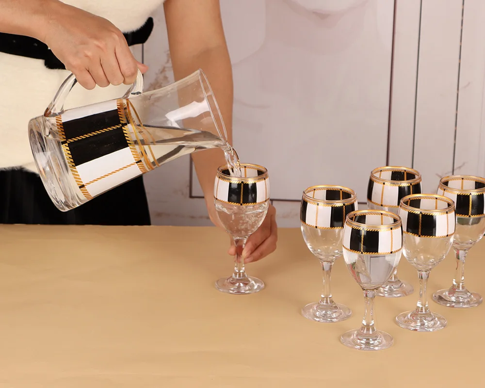 China factory tableware glass tea cup drinking arabic tea cup for kitchenware