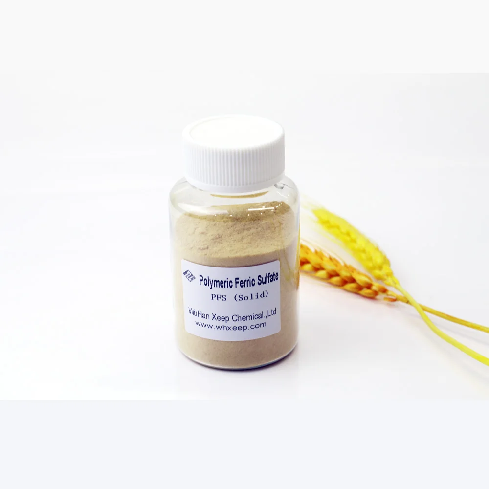 Purification chemicals polyferric sulfate polymer flocculant polyferric sulfate PFS