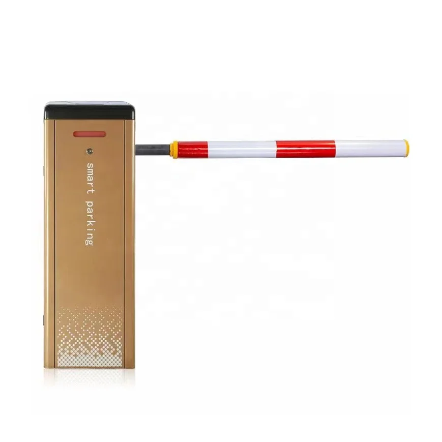 DC Brushless Motor 0.9s 3m Carbon Fiber Round High Speed Boom Barrier for Toll Operation