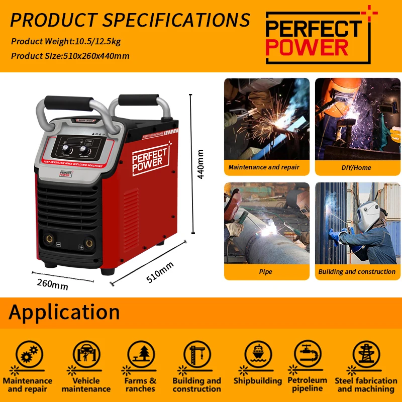 Superior quality arc welders 300amp ARC Inverter Welding machine Portable Manual Metal stick welders welding electrodes e6013