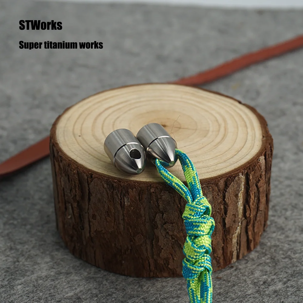OEM CNC Machining  customized Gr5 Titanium Quick Release Keyring keychain  titanium swivel key ring