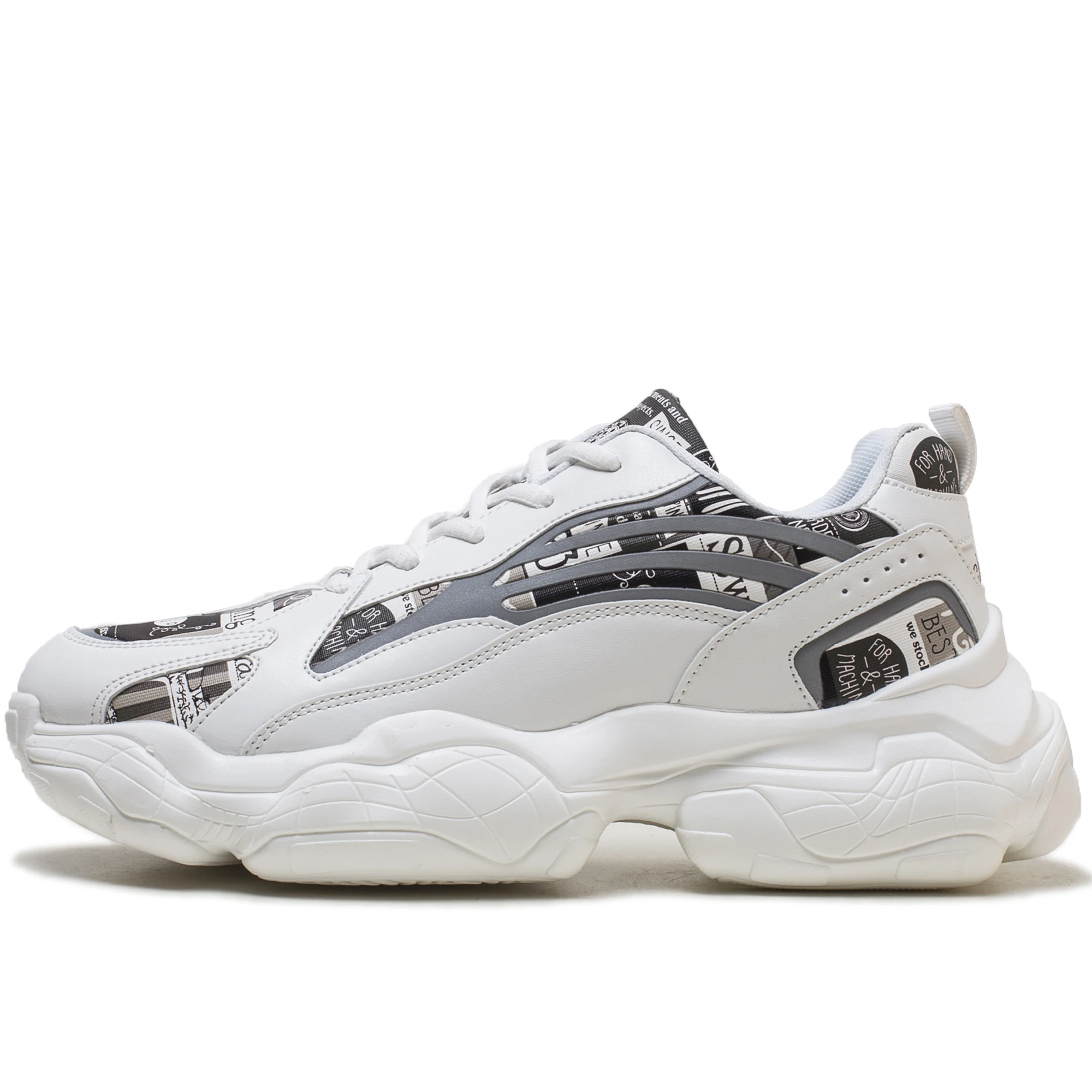 Korean version of platform sports shoes