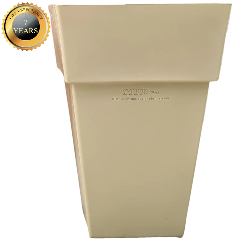 Best Seller Eco-friendly Wholesale Landscaping Garden Indoor Outdoor OEM Eter PE Nursery Planter Flower Pots Cubic VC6534