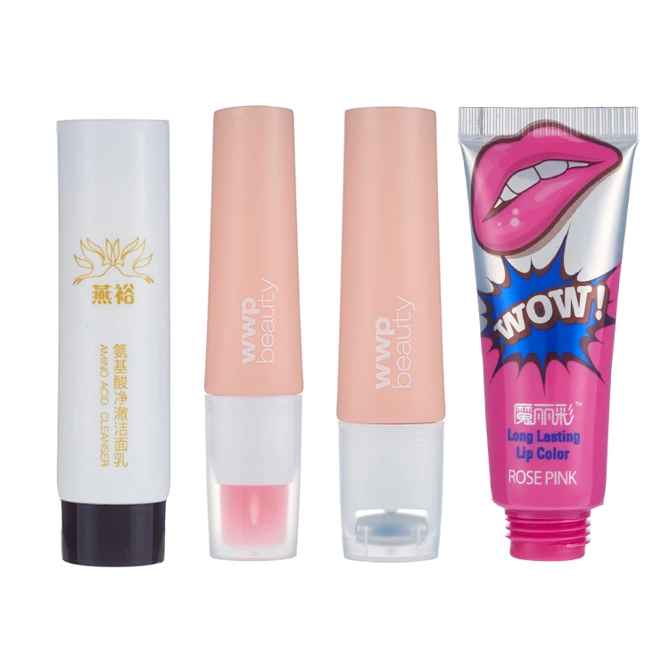 yangzhou premium eco friendly bio plastic refillable cream cosmetic tube sqeeze tube packaging set