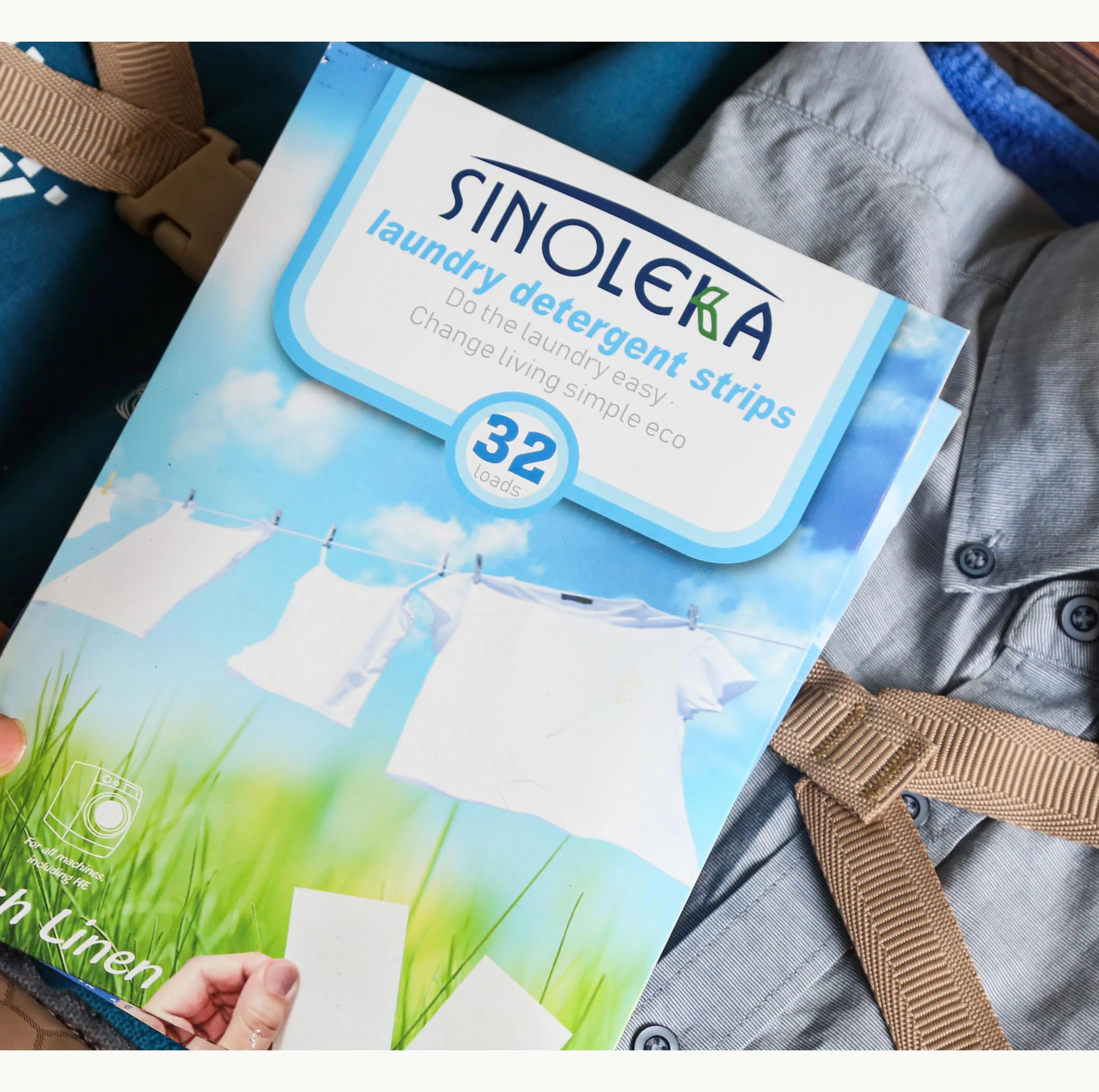 Eco Laundry detergent strips laundry detergent sheets