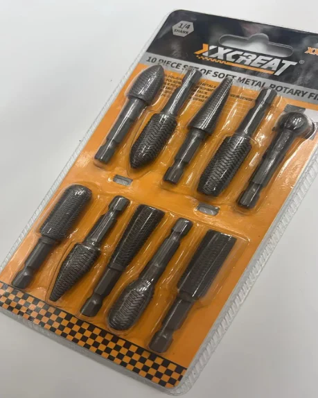 10PCS  Factory Direct Rasp File Teeth File Rotary File Set Hardware Tools