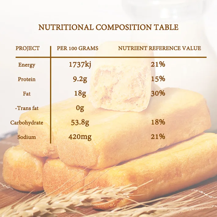 Factory Supply Quality Assurance Additive-Free Natural Pastry Fried Pie