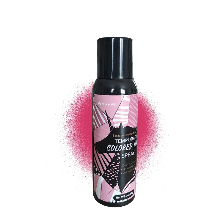 Best Selling Magic Temporary Hair Dye And Color Sprays Red Hair Spray 3oz