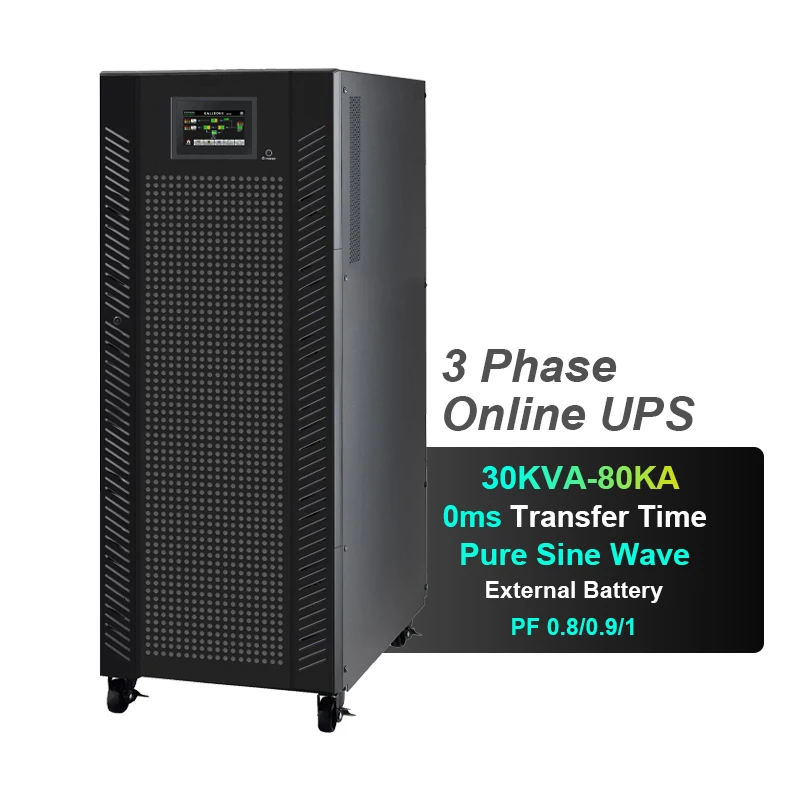 cwups Online Ups 10Kva 3 Phase 5 Hours Backup Time 0Ms Switch UPS For Desktop Computer Effective Output