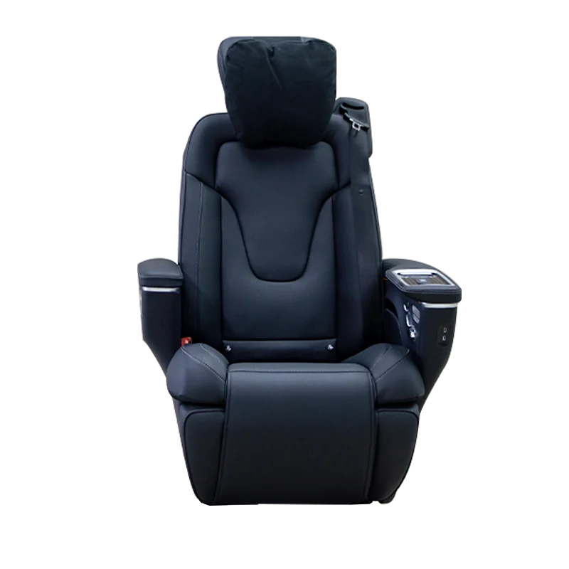 The Folding Original Leather Van Mini Bus Seat For Mini Bus Luxury Vip Mvp Car Or Limousine Seat Made In China