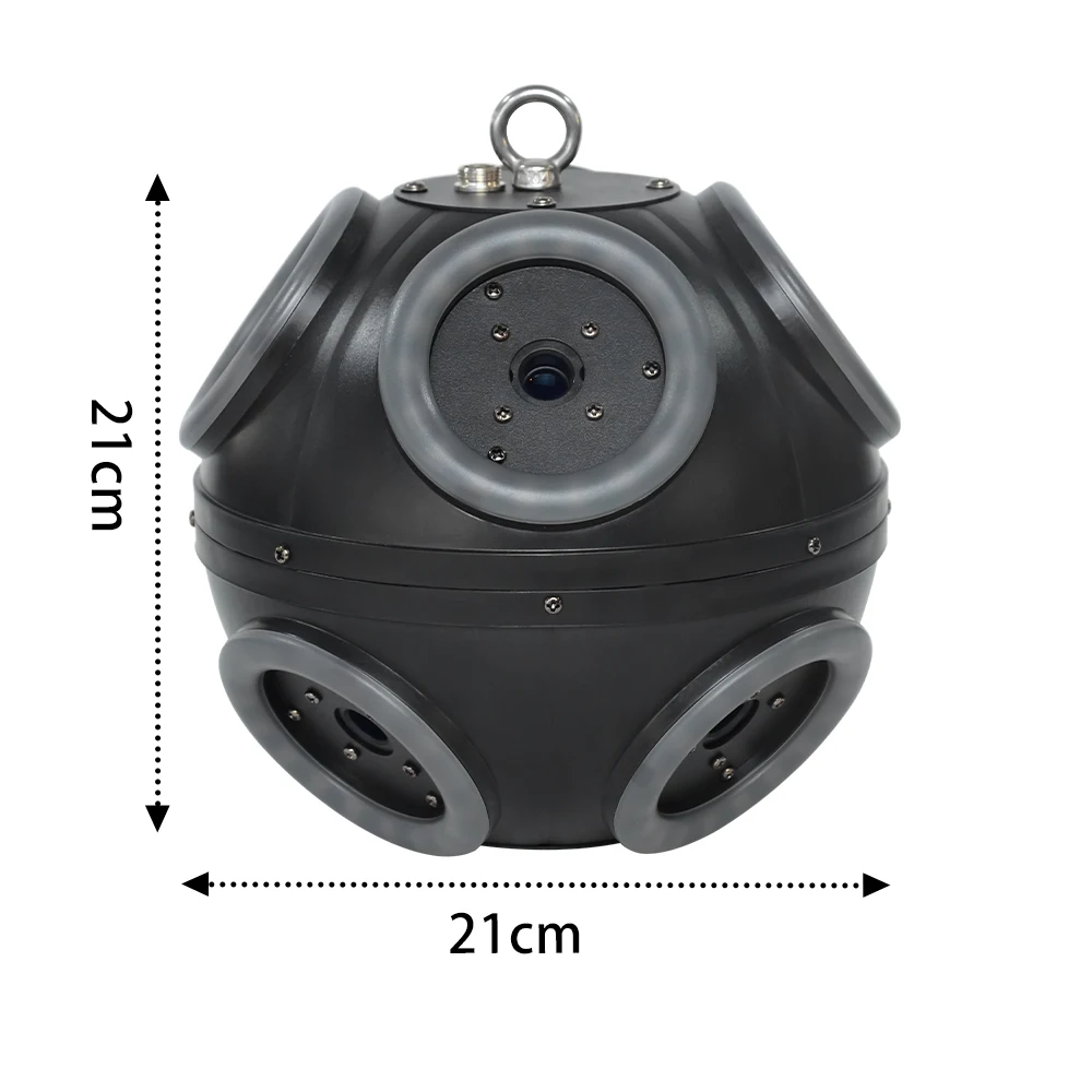 Kinetic laser football light with laser 260W RGB Dmx winch lifting system ball lights for dj disco club ktv party stage lighting