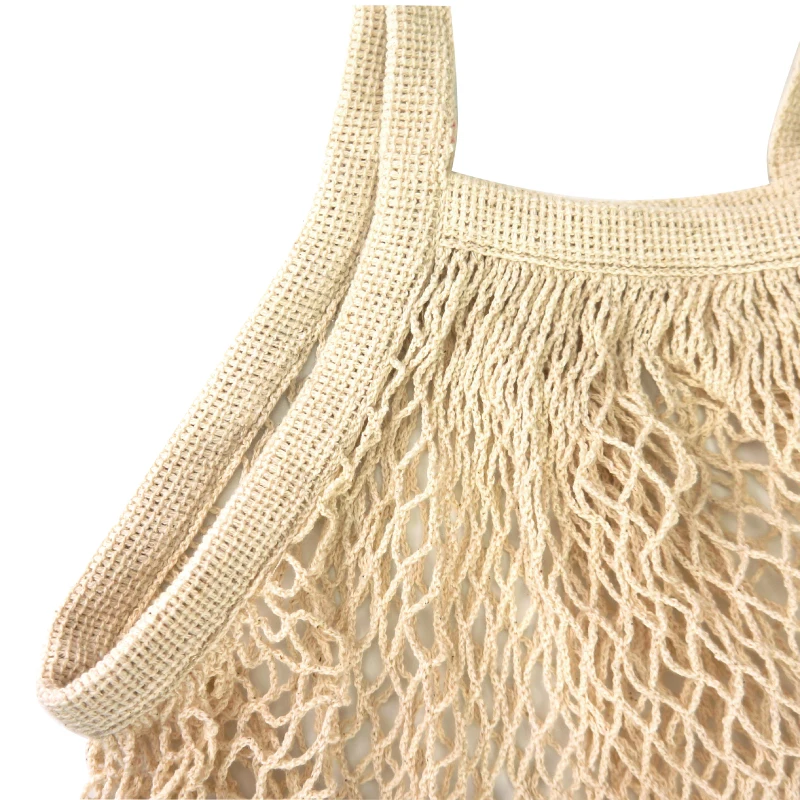 2024 новые модные многоразовые хлопковые сетчатые