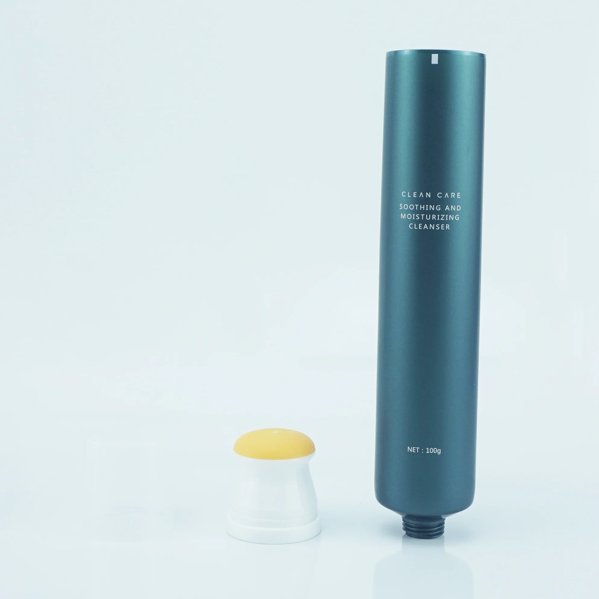 Gel Tubes Foam Bottle Silicone Face Wash Silica Plastic Squeeze Tube With Brush