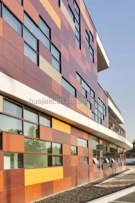 Огнестойкий и УФ-стойкий наружный ламинат hpl для облицовки стен