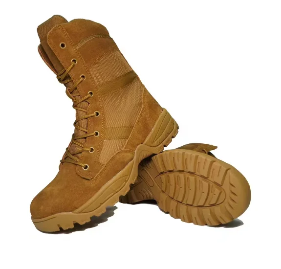 TSB13 Coyote brown tactical boots suede combat boots