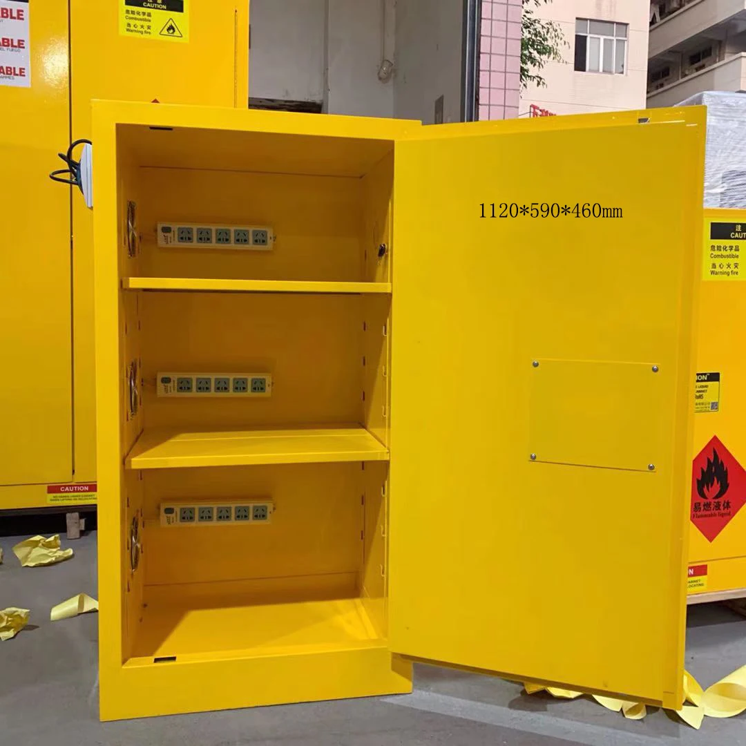 Custom Charging Safety Cabinet Explosionproof Lithium Battery Cabinet with Double Wall