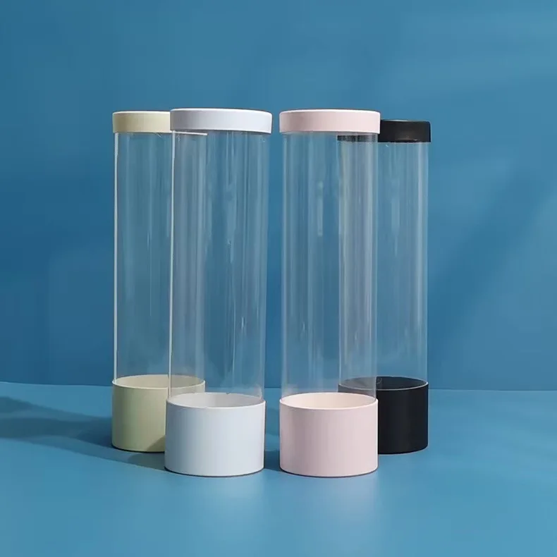 Новое поступление круглая цилиндрическая Цветочная Подарочная коробка на день матери Прямая поставка с