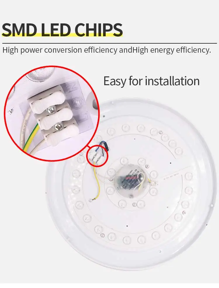 odm rgb ceil light ceiling light zegbee smart lamp lome light Tuya app control cct dimming flicker free CE