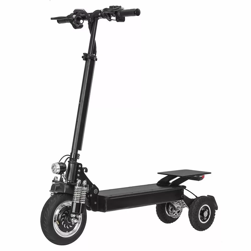 36V21A 10inch brushless motor  Front disc and rear electronic brake  Aluminium Alloy electric scooter