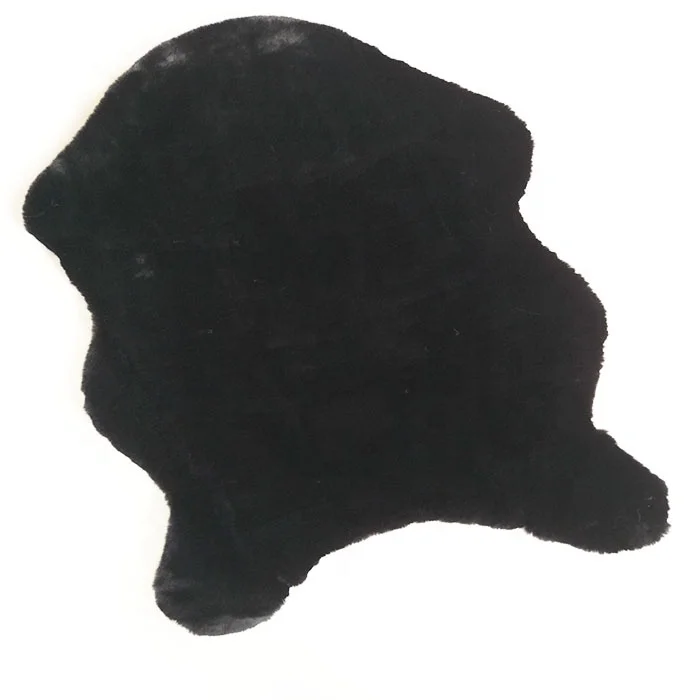 2023 Hot Selling Super Soft Shaggy Faux Rabbit Fur Rugs for Girl Room Floor Area Carpets and Rugs for Living Room