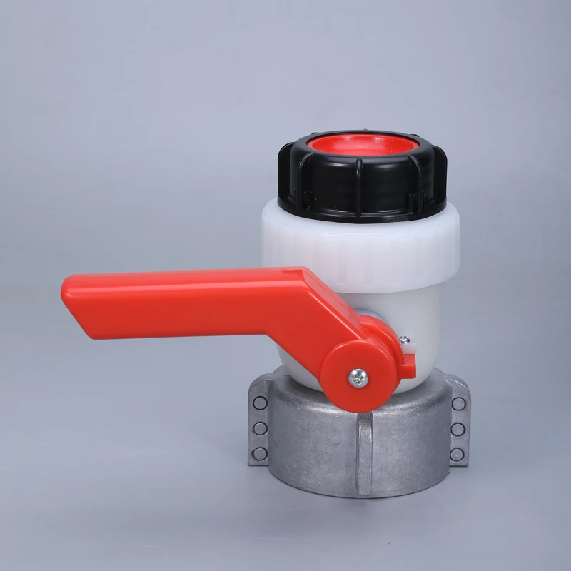 DN60 80mm Ball Valve For IBC Tank Acid And Alkali Resistant Plastic Water Container Adapter Sealed Well