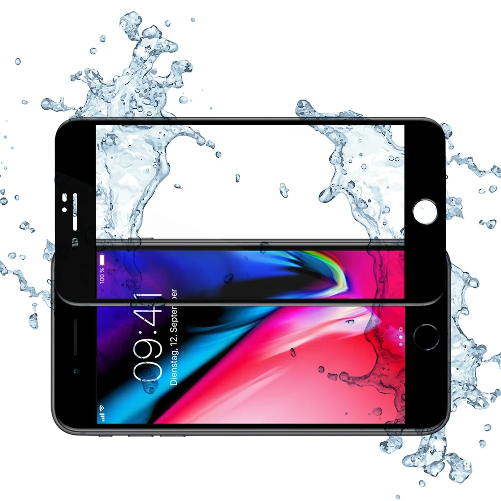 Защитное стекло 2.5D для iPhone X защита экрана закаленное 6 6S 7 8 Plus