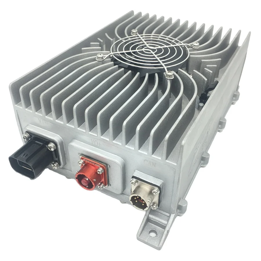 3000W 560Vdc to 28Vdc Water cooled DC DC converter for EV