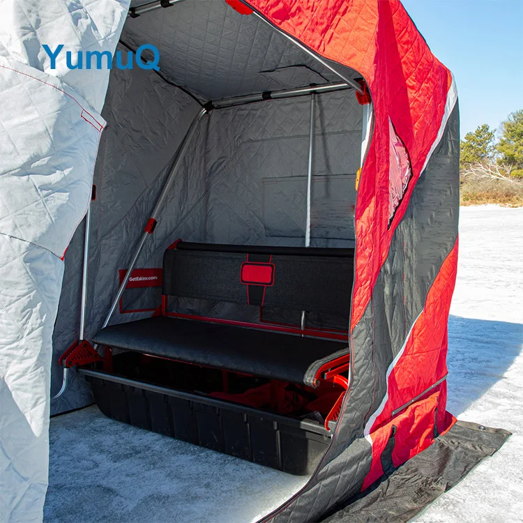 YumuQ 2 51x1 52x1 92 м лидер продаж уличные зимние охотничьи сани для рыбалки утепленные всплывающие палатки