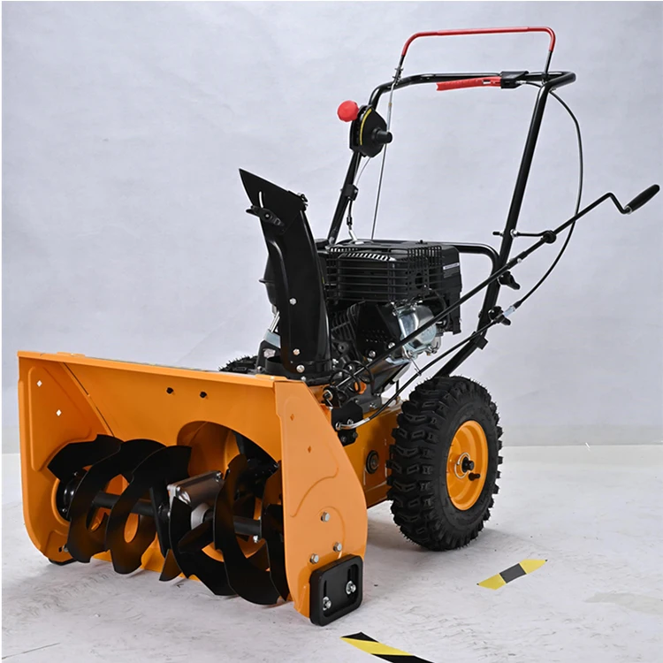  6.5HP многофункциональный ходьба за рукой толчок снега плуг Метатель воздуходувки уборочная