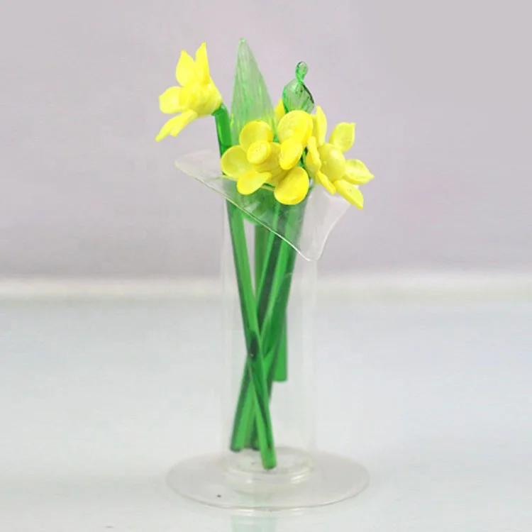 Customized Murano Art Glass Flowers