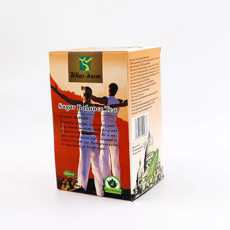 Winstown Huangbai Seaweed Cassia Yam Substitute Tea 2.5g*20 Sachets/Box Chinese Herbal Plants Sugar Balance