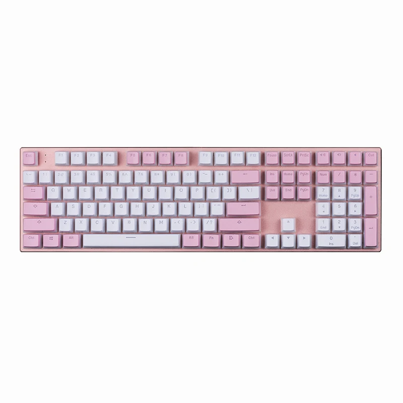 108key aluminum alloy RGB Game Mechanical Keyboard with musical