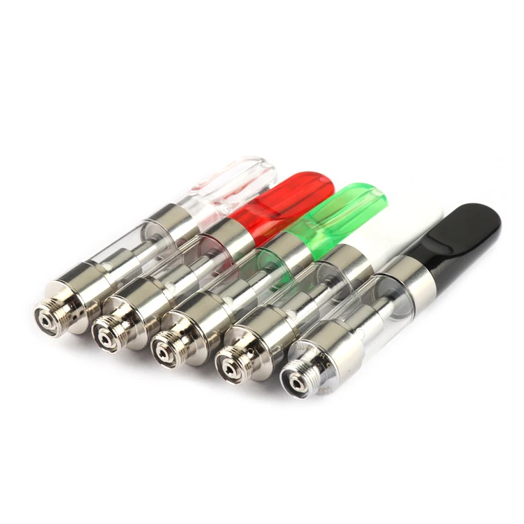 
plastic tip cartridge vape 0.5/1.0ml Capacity Custom Logo vaporizer empty refillable vape cartridge 