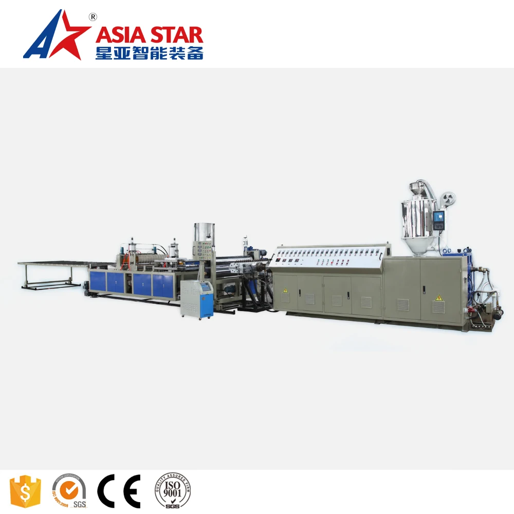 PVC WPC Foam Board Sheet Making Machine Extrusion Production Line Sheet Extrusion Production Line