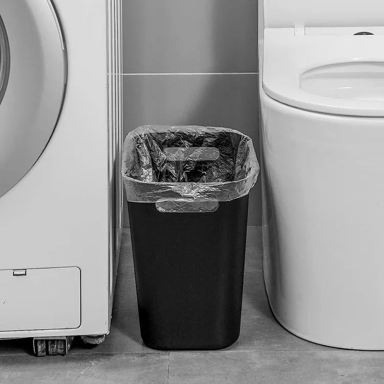 BX plastic small trash can waste bin garbage container bin with handles  for bathrooms