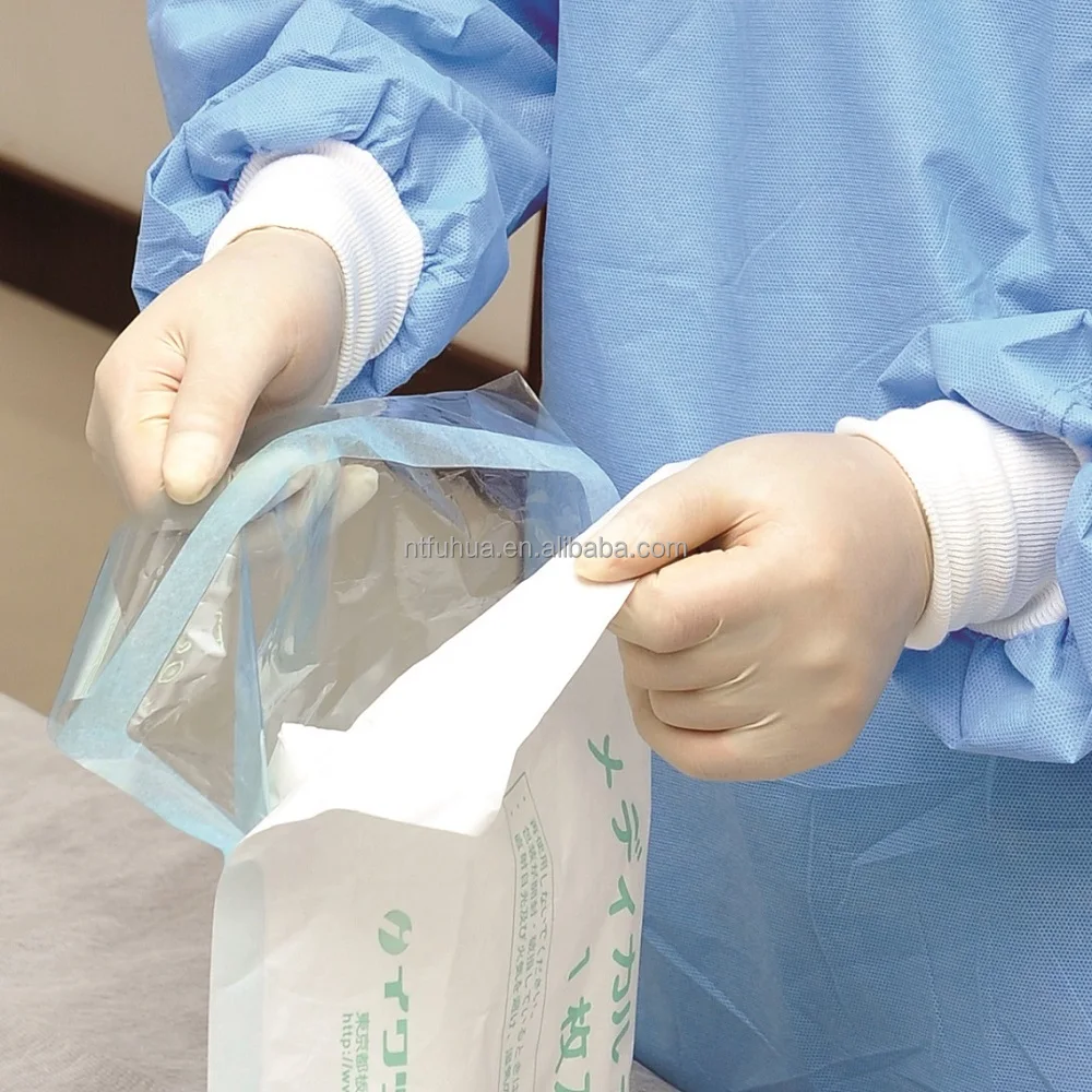 Medical Sterilization Pouch Packaging for autoclave Steam/EO Disinfection HS1520 150mm*200mm OEM Customized Factory Supplier