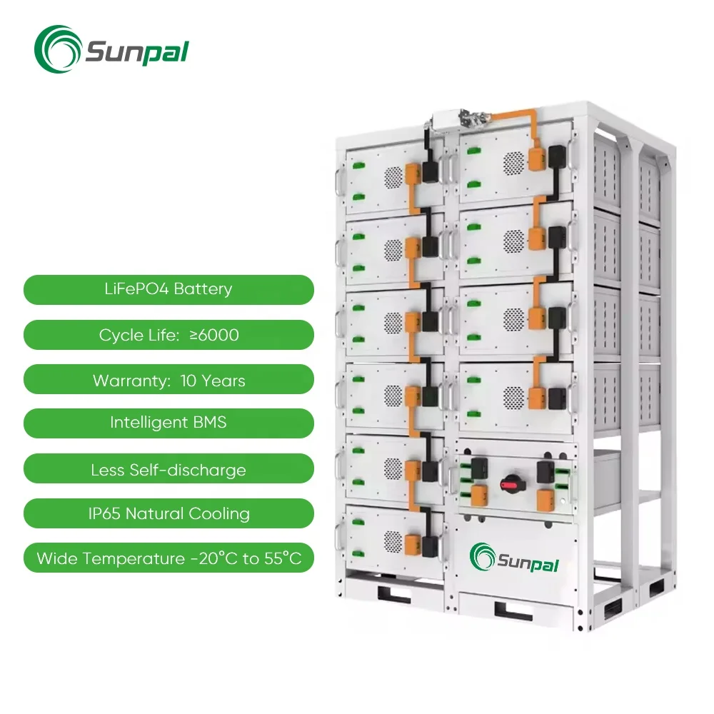 Sunpal Off Grid Solar Hybrid Energy Storage System 40kW 50kW Hybrid Solar Power System Full Set for Industrial