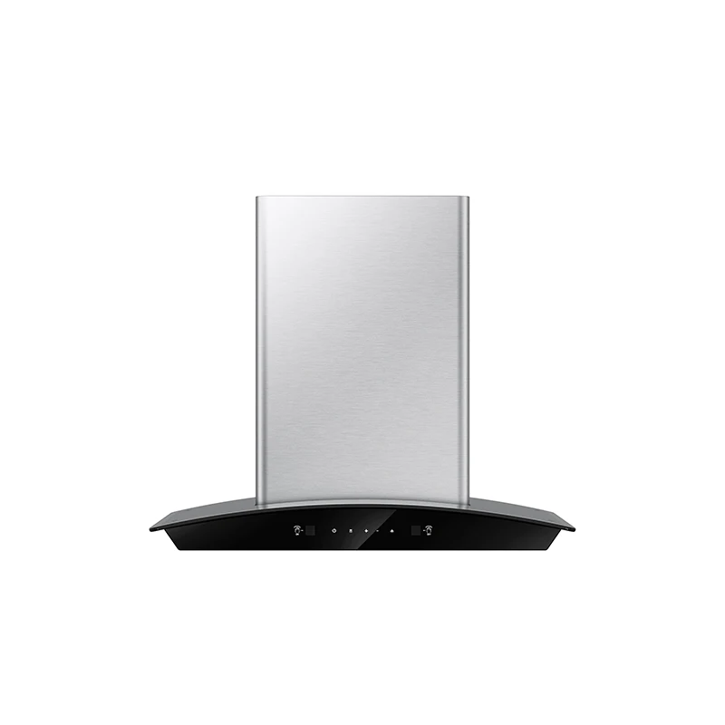 Exceptional Wall-Mounted Stainless Steel Kitchen Hood Exhausting Smoke Stoves Household Restaurant Use Requires Chimney