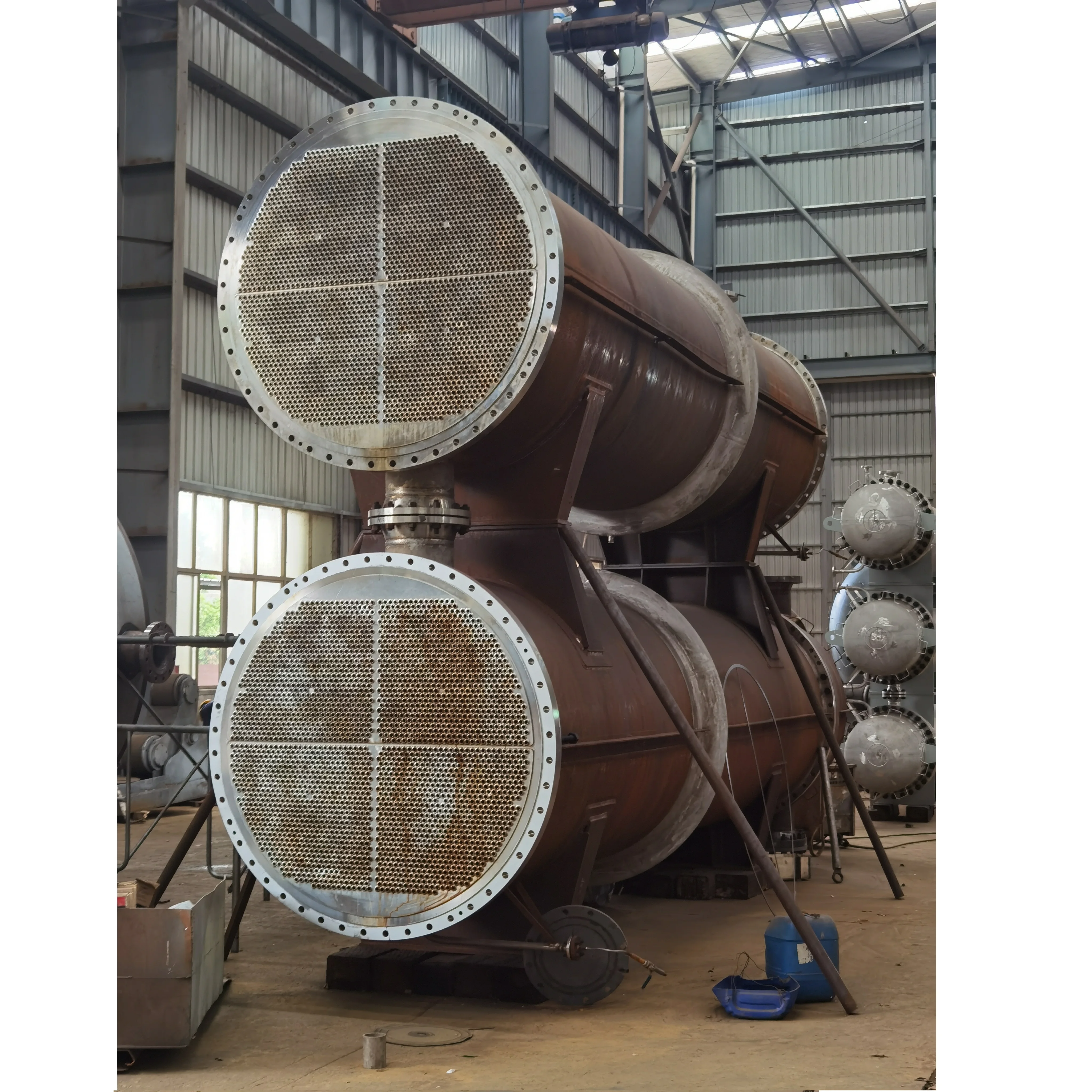 Large Fabrication Services Stamp Joint Welding Services for ASME Certified Tube Bundle, Tube Sheet, Flange, Heat Exchanger
