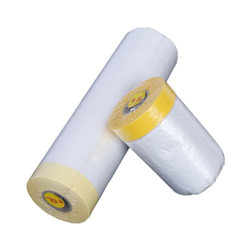 Предварительно приклеенная Автомобильная Прозрачная защитная лента для маскировки краски