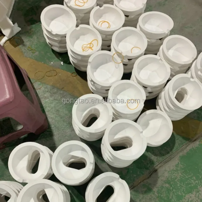 Quartz Silica Melting Crucible Dish Bowl Pot Casting Gold Silver Platinum