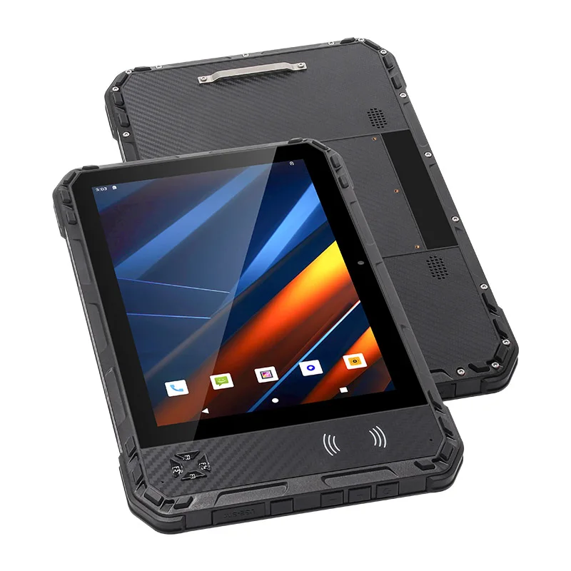 8 Inch Rugged PDA  With Fingerprint/ID/2D/RTK/Infraed/LORA/RFID Optional